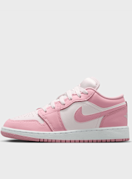 Jordan, Jordan 1 Low (GS), Pink, Image 1 of 8