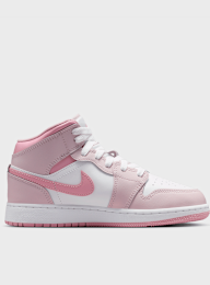 Jordan, Jordan 1 Mid (GS), Pink, Image 2 of 8