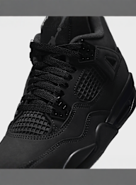 Jordan, Air Jordan 4 Retro "Black Cat" (GS), zwart, Afbeelding 7 van 8