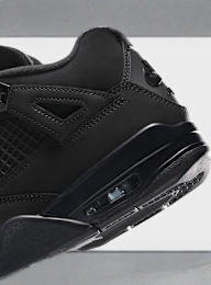 Jordan, Air Jordan 4 Retro "Black Cat" (GS), black, Image 8 of 8