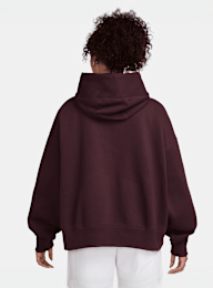 Nike, Sportswear Phoenix Fleece Over-Oversized Hoodie, red, Image 2 of 3