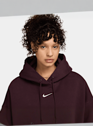 Nike, Sportswear Phoenix Fleece Over-Oversized Hoodie, red, Image 3 of 3
