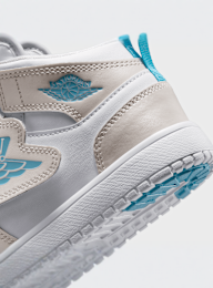 Jordan, Sky Jordan 1 photon dust/blue chill/flat pewter/black, black, Image 8 of 8