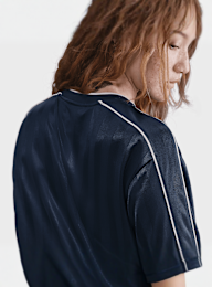 Nike, Sportswear Long-Sleeve Jersey Top, blue, Image 5 of 6