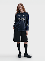Nike, Sportswear Long-Sleeve Jersey Top, blue, Image 6 of 6