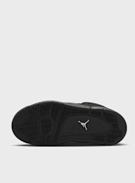 Jordan, Air Jordan 4 Retro "Black Cat" Children, black, Image 5 of 8