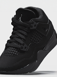 Jordan, Air Jordan 4 Retro "Black Cat" Children, black, Image 7 of 8