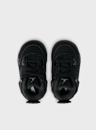Jordan, Air Jordan 4 Retro "Black Cat" Toddlers, black, Image 6 of 7