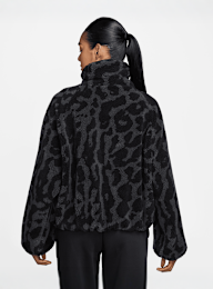 Nike, Sportswear High-Pile Fleece Jacket, black, Image 2 of 3