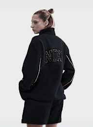 Nike, Sportswear Full-Zip High-Pile Fleece Jacket, zwart, Afbeelding 2 van 5