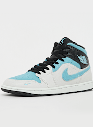 Jordan, Air Jordan 1 Mid SE summit white/blue chill-black, white, Image 2 of 7