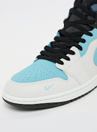 Jordan, Air Jordan 1 Mid SE summit white/blue chill-black, white, Image 6 of 7