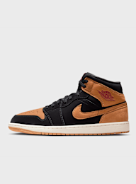 Jordan, Air Jordan 1 Mid SE summit white/blue chill-black, black, Image 1 of 8