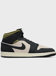 Jordan, Air Jordan 1 Mid SE summit white/blue chill-black, beige, Image 2 of 8