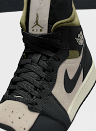 Jordan, Air Jordan 1 Mid SE summit white/blue chill-black, beige, Image 7 of 8