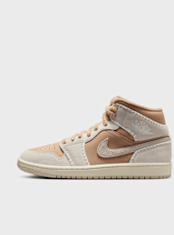 Jordan, Air Jordan 1 Mid Se hemp/lt orewood brn sail, white, Image 1 of 9