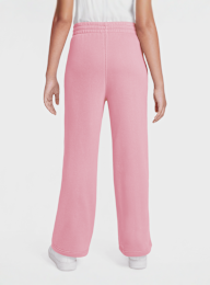 Nike, Sportswear Club Fleece Wide-Leg Pants, light pink, Image 2 of 3