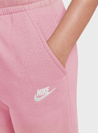 Nike, Sportswear Club Fleece Wide-Leg Pants, lichtroze, Afbeelding 3 van 3