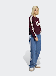 adidas Originals, Lurex Knit Crew, red, Image 5 of 5