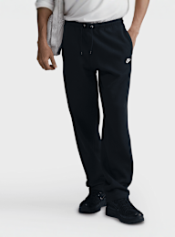 Nike, Club Open-Hem Fleece Pants, black, Image 1 of 4