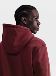 Nike, Club Fleece Hoodie, rood, Afbeelding 4 van 4