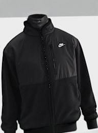 Nike, Sportswear Club Winterized Full-Zip Jacket, zwart, Afbeelding 3 van 5