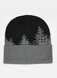 Jordan, U J PEAK BEANIE GIFT GVING AOJ black, iron grey, grey, Image 2 of 3
