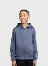 Nike, Sportswear Club Dri-FIT Full-Zip Hoodie, blue, Image 1 of 3