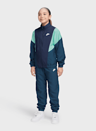 Nike, Sportswear Woven Tracksuit, blauw, Afbeelding 1 van 4