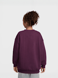 Nike, Sportswear Club Fleece Oversized Sweatshirt, red, Image 2 of 3