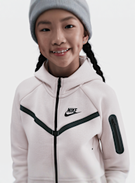 Nike, Sportswear Tech Fleece Full-Zip Hoodie, red, Image 3 of 6