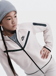 Nike, Sportswear Tech Fleece Full-Zip Hoodie, rood, Afbeelding 4 van 6