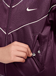 Nike, Sportswear Big Knit Track Jacket, red, Image 3 of 3
