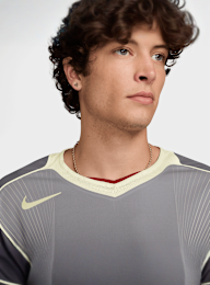 Nike, Total 90 Dri-FIT Short-Sleeve Soccer Jersey, grijs, Afbeelding 3 van 3