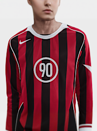 Nike, Total 90 Dri-FIT Long-Sleeve Soccer Top, red, Image 3 of 6