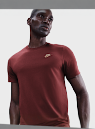Nike, Sportswear Club T-Shirt, red, Image 3 of 4