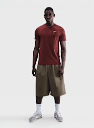 Nike, Sportswear Club T-Shirt, red, Image 4 of 4