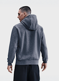 Nike, Club Fleece Hoodie, szary, Obraz 2 z 4