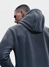 Nike, Club Fleece Hoodie, szary, Obraz 4 z 4