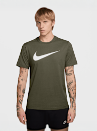 Nike, Sportswear Tee Icon Swoosh, green, Image 1 of 3