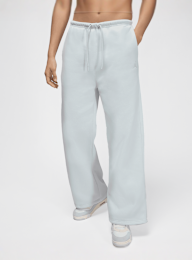 Jordan, Brooklyn Fleece Open-Hem Pants, blue, Image 1 of 4