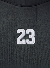 Jordan, Brooklyn Longsleeve Loose Top, black, Image 4 of 6