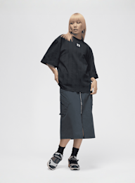 Jordan, Brooklyn Longsleeve Loose Top, black, Image 6 of 6