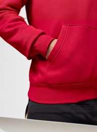 Jordan, Jumpman Fleece Hoodie, red, Image 4 of 5