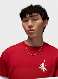 Jordan, M J JUMPMAN SS LBR TEE gym red/white, red, Image 3 of 5