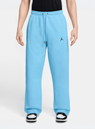 Jordan, Brooklyn Fleece Oversized Open-Hem Pants, blue, Image 1 of 3