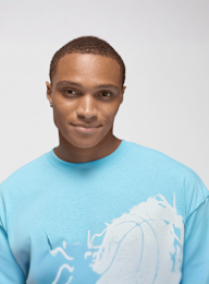 Jordan, Reissue Oversized Short Sleeve Crew, blauw, Afbeelding 3 van 5