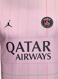 Jordan, Paris Saint-Germain Academy Pro Fourth Dri-FIT Soccer Pre-Match Top, light pink, Image 4 of 5