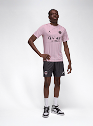 Jordan, Paris Saint-Germain Academy Pro Fourth Dri-FIT Soccer Pre-Match Top, light pink, Image 5 of 5
