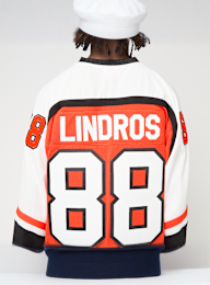Mitchell & Ness, NHL Dark Jersey Flyers 1996 Eric Lindros Phil. Flyers, orange, Image 7 of 8